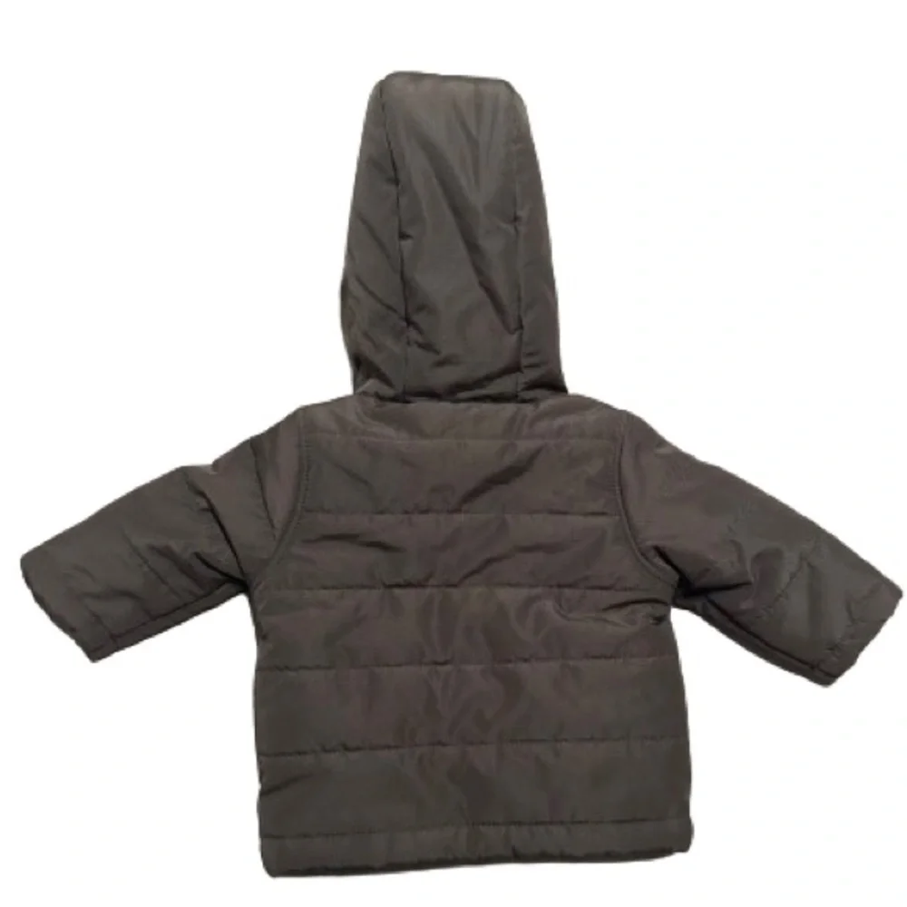 Carters brown winter jacket size 3 months